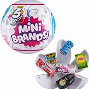 2 ball / 5 mini brand collectable capsula